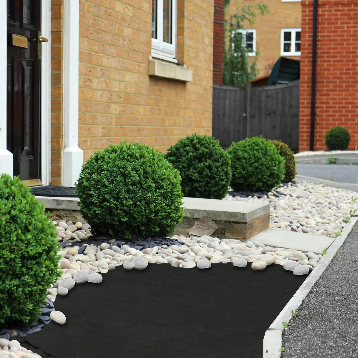 6 Ft X 50 Ft 3 Oz Geotextile Non Woven Landscape Fabric Weed Barrier Ground Cover Garden Mats