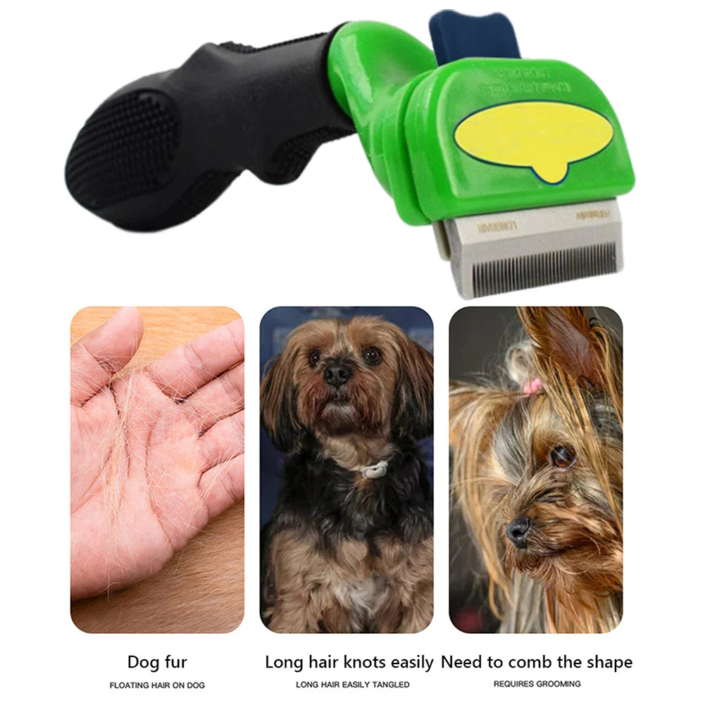 Pet Comb for Dog and Cat Hair Removal Brush Grooming Tools Furminator Shedding Trimmer Comb Puppy Cleaning Supplies