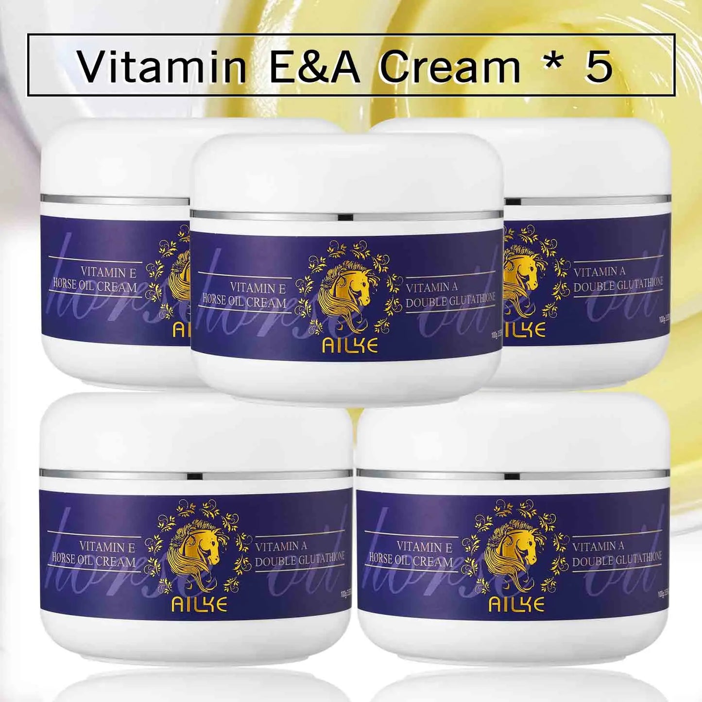 AILKE Bleaching Skin Care, With Double Glutathione, Lightening, Moisturizing, Remove Dark Spots, Melanin, Skin Glowing Face Care