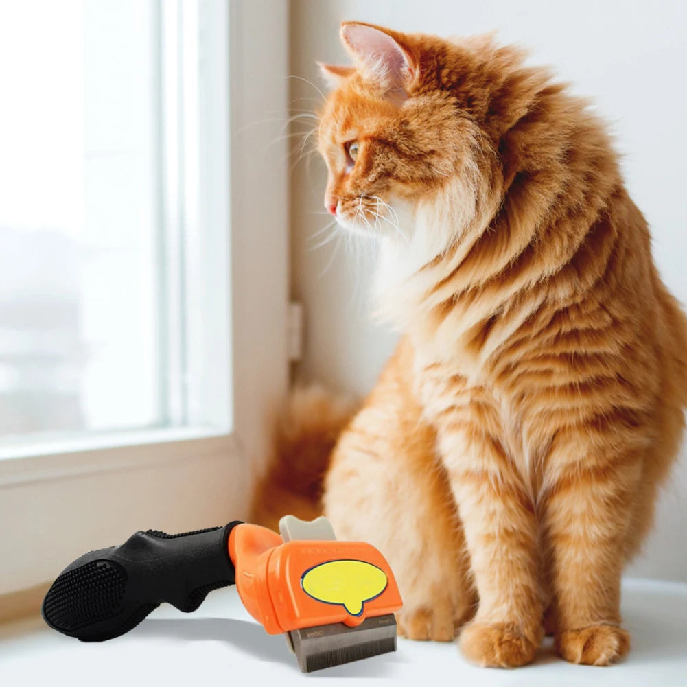 Pet Comb for Dog and Cat Hair Removal Brush Grooming Tools Furminator Shedding Trimmer Comb Puppy Cleaning Supplies