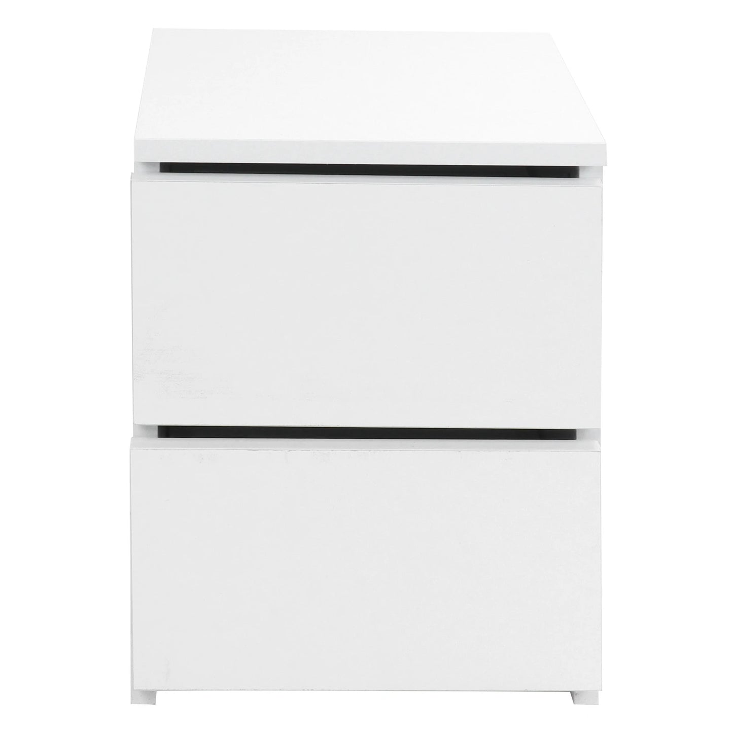 Bedroom Furniture Nightstand Bedside Table with 2 Drawers Modern Night Stand Table for Home Bedroom Living Room Home Improvement