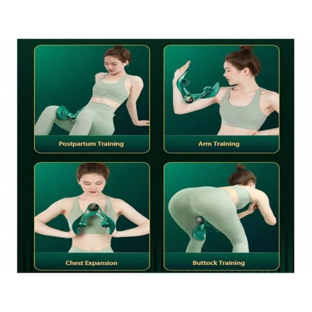 Digital Display Pelvic Floor Muscle Trainer Device Portable Kegel Exercise Device Shaping Aid Men Women Inner Thigh Exerciser