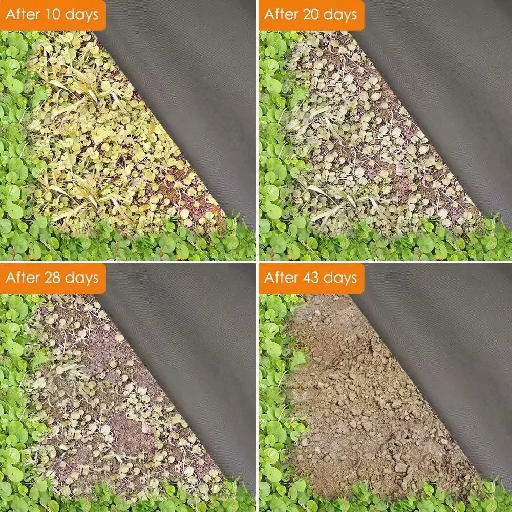 6 Ft X 50 Ft 3 Oz Geotextile Non Woven Landscape Fabric Weed Barrier Ground Cover Garden Mats