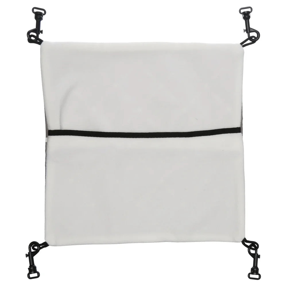 Hanging Pet Hammock Ferrets Rats Small Animals Soft Washable Cage Accessory Fun Retreat 13L x 12W x 8H Inches