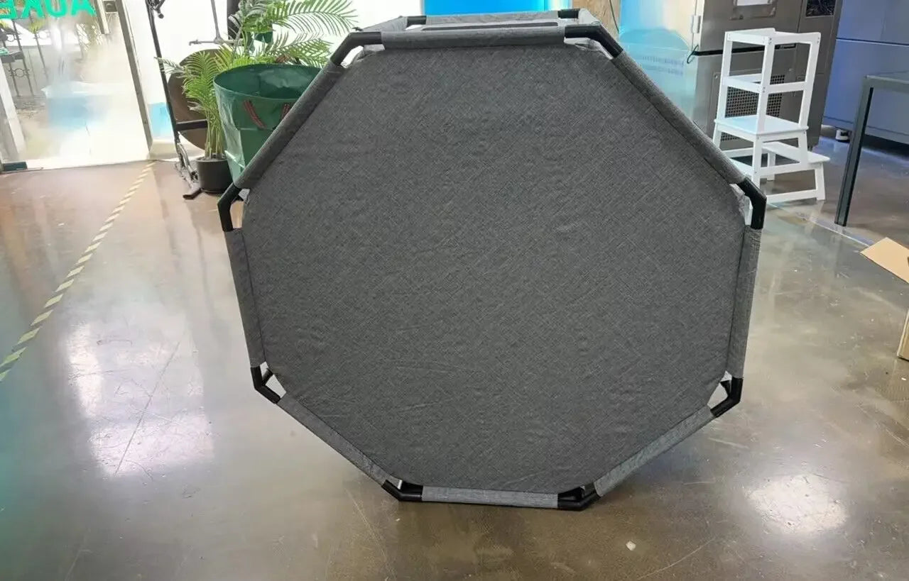 Dog Playpen Portable Pet Exercise Cage Indoor Outdoor Water Resistant Puppy Run 120x120x64.5 Cm
