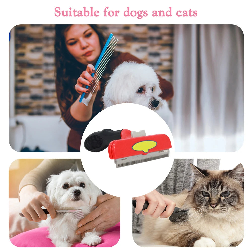 Pet Comb for Dog and Cat Hair Removal Brush Grooming Tools Furminator Shedding Trimmer Comb Puppy Cleaning Supplies