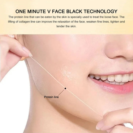 12 Pieces Collagen Face Lifting Thread Anti Aging Skin Firming Collagen Threads Beauty Care Products
