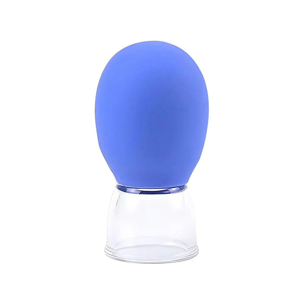 10Pcs Facial Slider Multi Functional Vacuum Negative Pressure Cupping Tool Eye Meridian Conditioning Soft Silicone Cupper