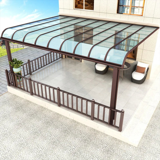 Pergola Gazebos Carport Canopy Garden Buildings Awning Sunroom Pavilion Houses Decoration Waterproof Shadow Patio Yard & Garden