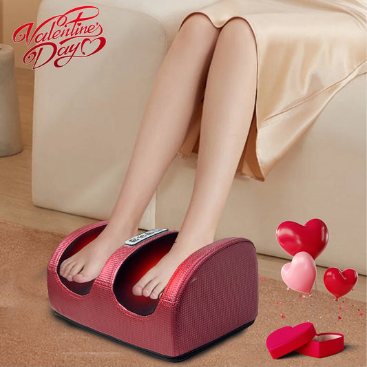 Foot massage machine Foot kneading foot leg massager electric heating home leg machine Christmas gifts, Valentine's Day gifts, M