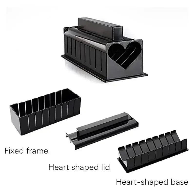 Sushi Making Kit Japanese Rice Ball Cake Roll Mold DIY Home Sushi Making Tool Multifunctional Plastic Kitche Sushi Maker Tool