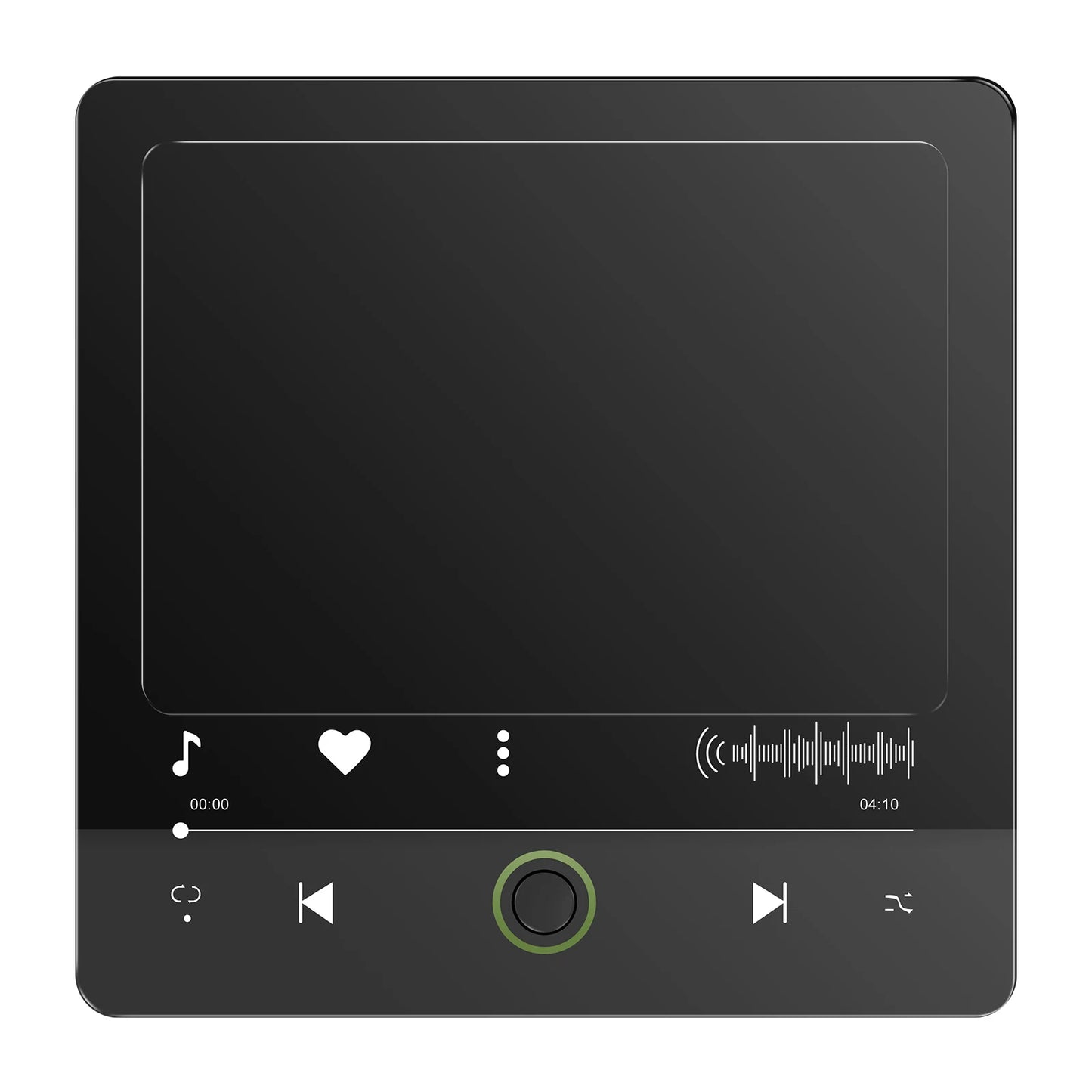 DIY Photo Personalized Music Fridge Magnet Acrylic Music Fridge Stickers Plaque Magnet Player Home Decoration Christmas Gifts